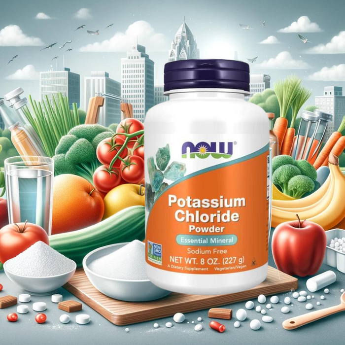 The Comprehensive Guide to NOW Foods Potassium Chloride Powder: Benefits, Dosage, and Safety