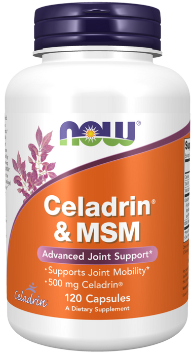 NOW Foods Celadrin & MSM, 500mg - 120 caps