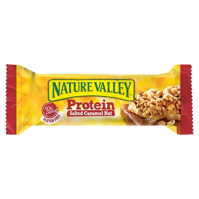 Nature Valley Proten 12x40g Salted Caramel Nut | High-Quality Sports Nutrition | MySupplementShop.co.uk