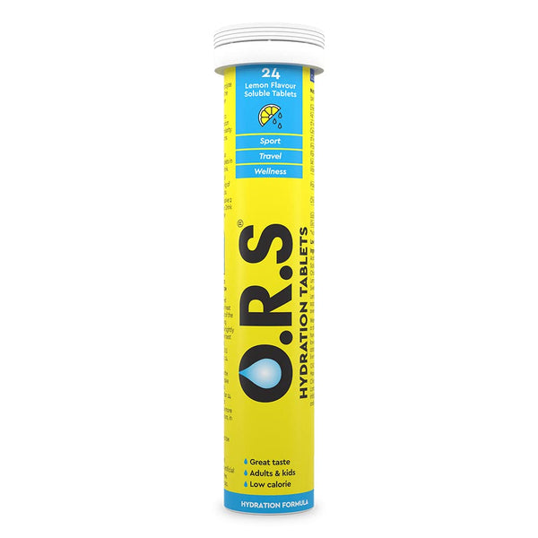 Ors Oral Rehydration Salt Tablets Lemon