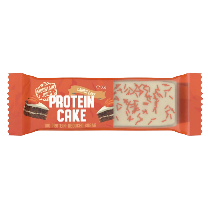 Mountain Joe's Protein Cake 10x60g Karottenkuchen