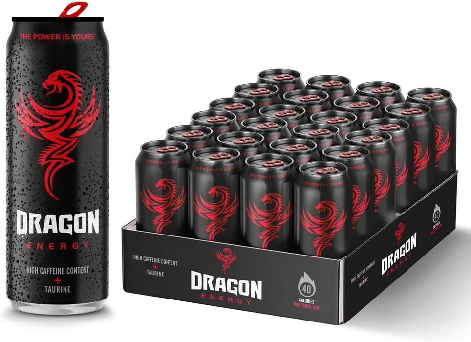 Dragon Red Energy Drink 24 x 250ml - Energy Drink at MySupplementShop by Dragon Energy