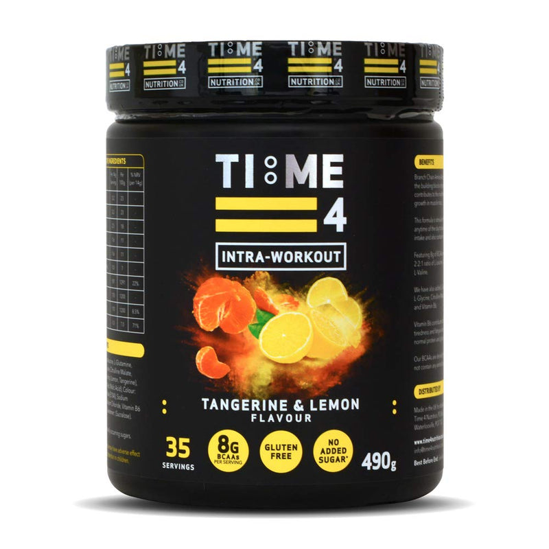 Time 4 Intra-Workout BCAA Powder 35 Servings