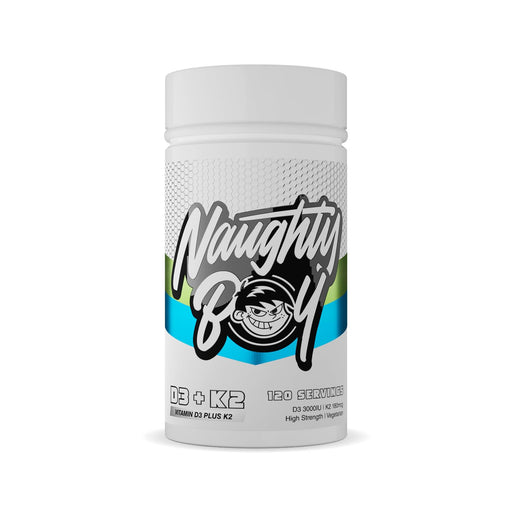 NaughtyBoy Vitamin D3 + K2 120 Caps