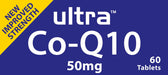 Vitabiotics Ultra Co-Q10 50mg 60 Tablets - Energy & Mind at MySupplementShop by Vitabiotics