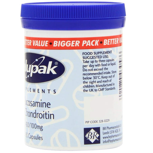 Valupak Glucosamine & Chondroitin Capsules 400/100mg