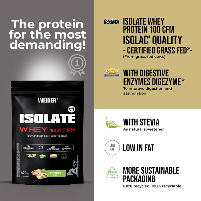 Weider Isolate Whey 100 CFM 420g - Whey Proteins at MySupplementShop by Weider