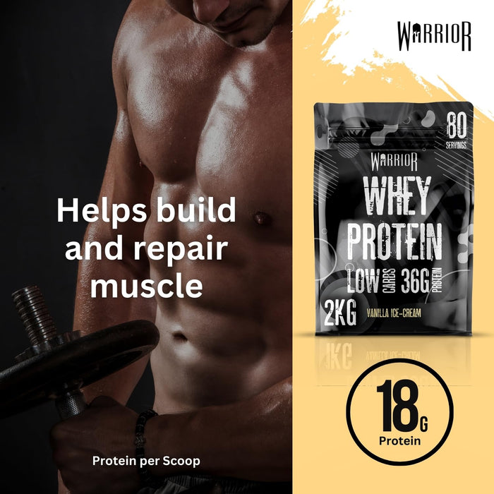 Warrior Whey 2kg - Whey Proteins at MySupplementShop by Warrior