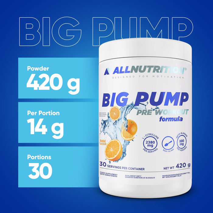 Allnutrition Big Pump, Orange 420g