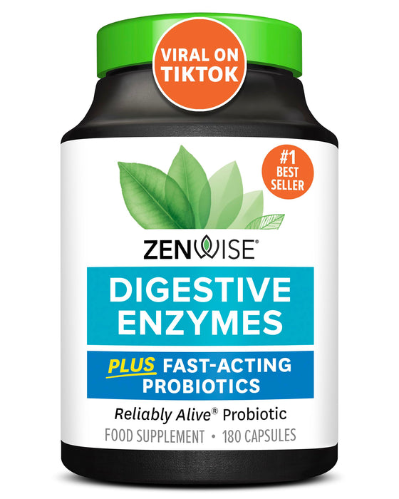 Zenwise Digestive Enzymes 180 caps