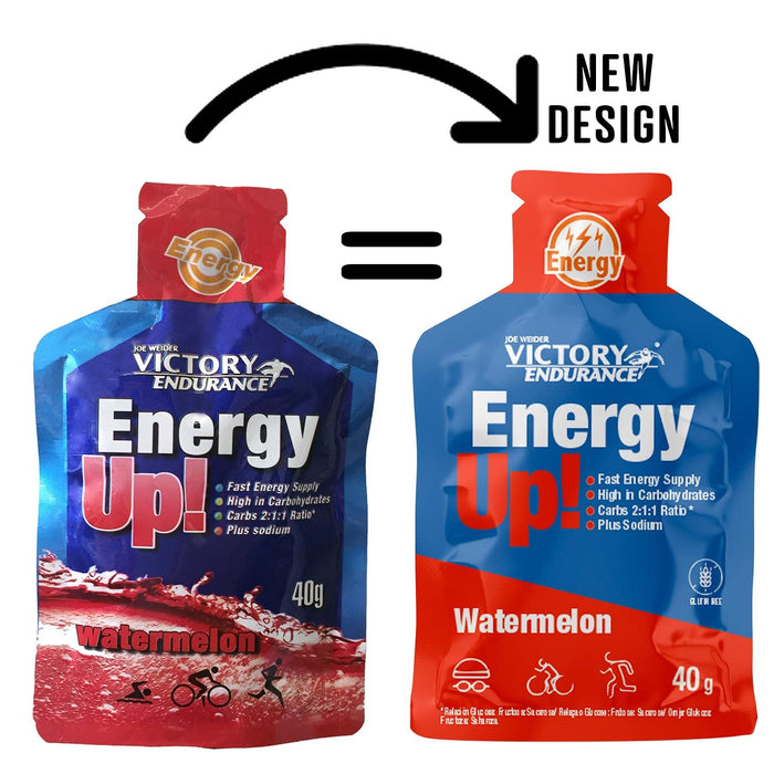 Weider Joe Weider Victory Endurance Energy Up! 24 x 40g - Nutrition Bars & Drinks at MySupplementShop by VICTORY ENDURANCE