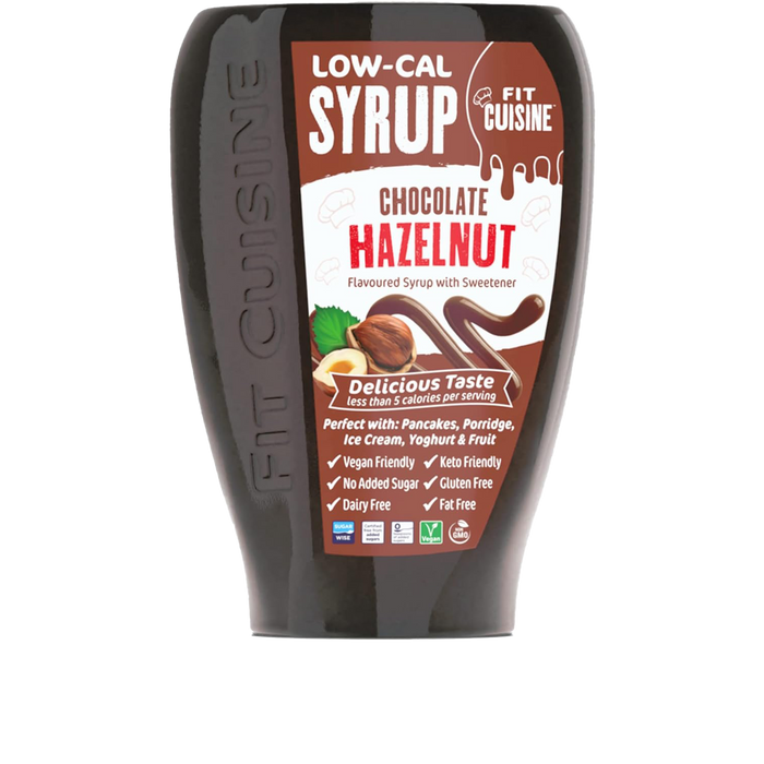 Fit Cuisine Low Calorie Syrup 425ml Chocolate Hazelnut