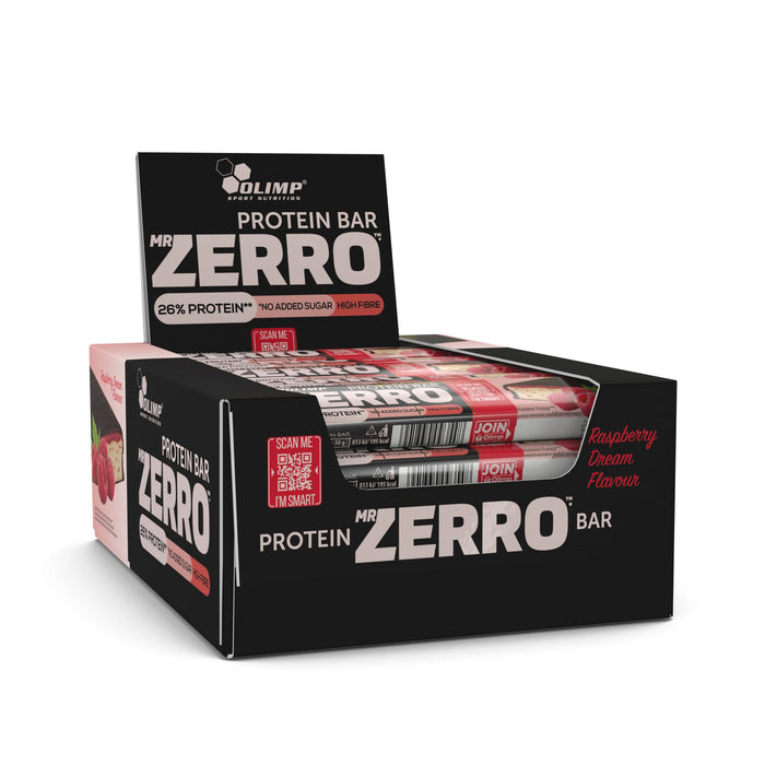 Olimp Nutrition Mr Zerro Protein Bar, Raspberry Dream 25 x 50g