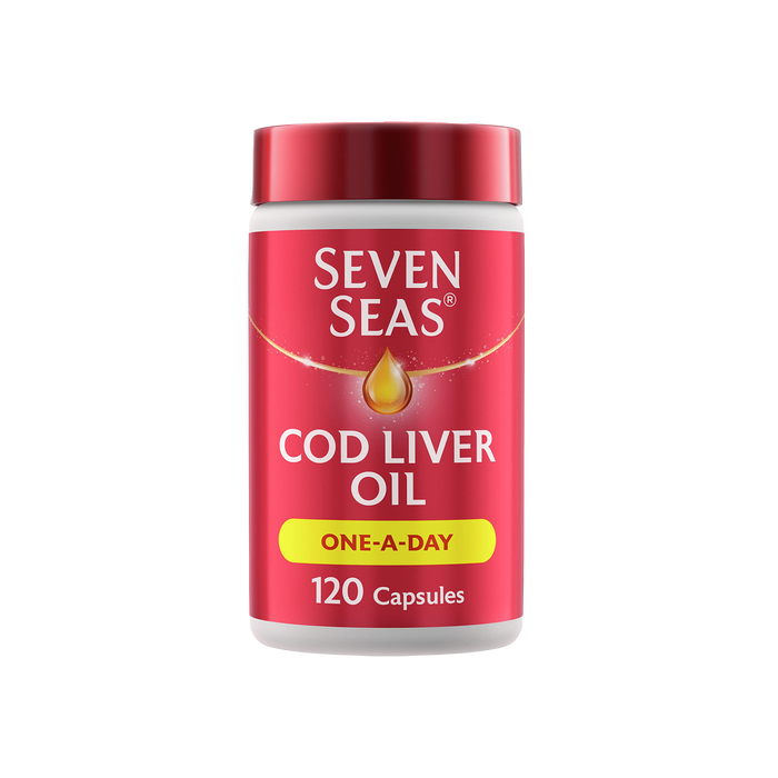 Seven Seas Cod Liver Oil 120 Capsules