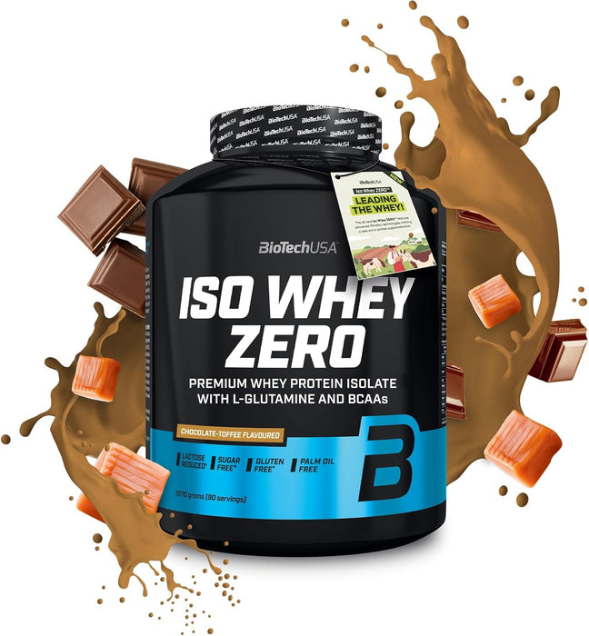 BioTechUSA Iso Whey Zero, Caffe Latte – 2270 Gramm