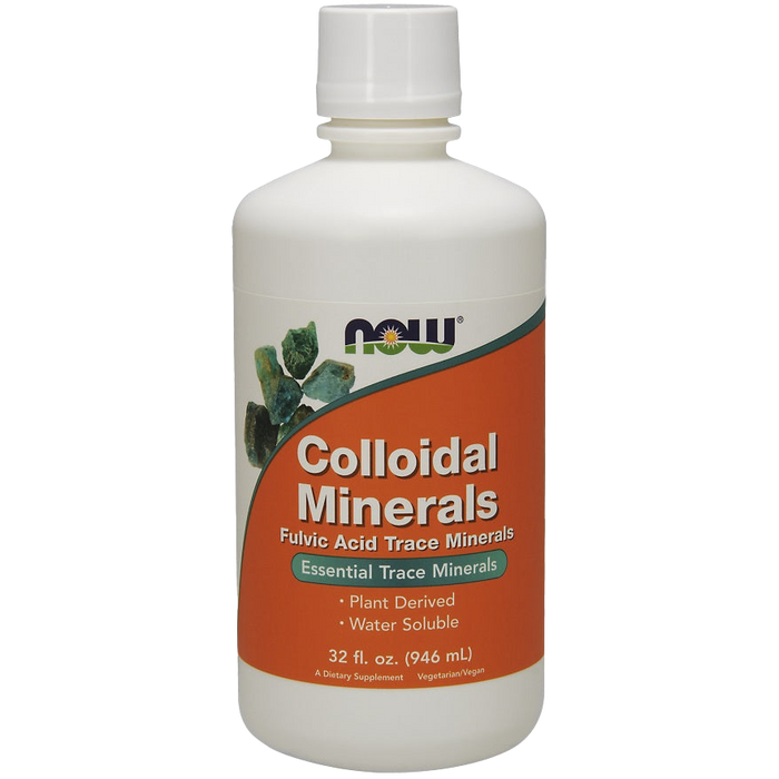 NOW Foods Colloidal Minerals, Raspberry - 946 ml.