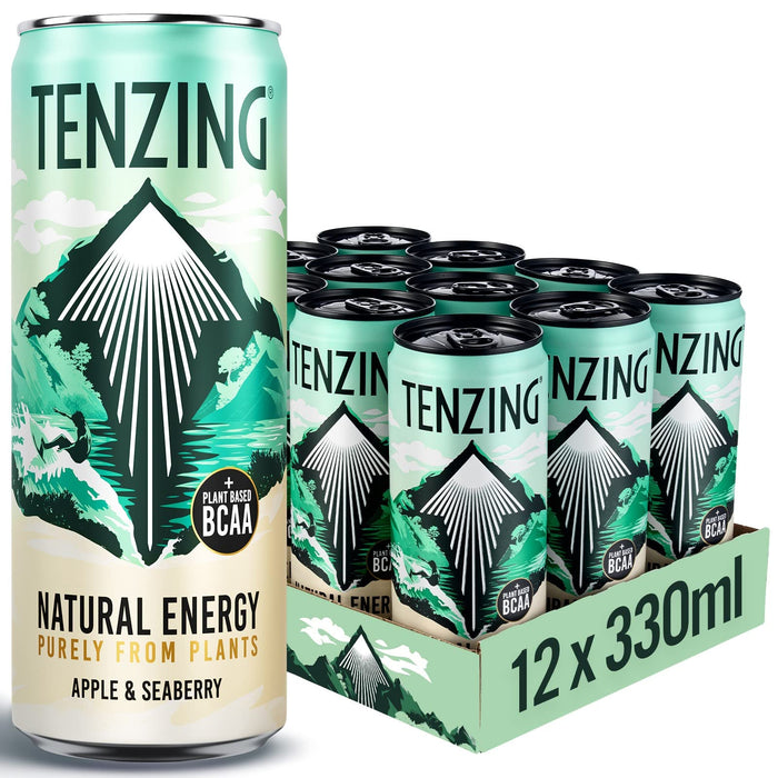 TENZING Natural Energy BCAA 12x330ml - Energy Drinks at MySupplementShop by TENZING Natural Energy