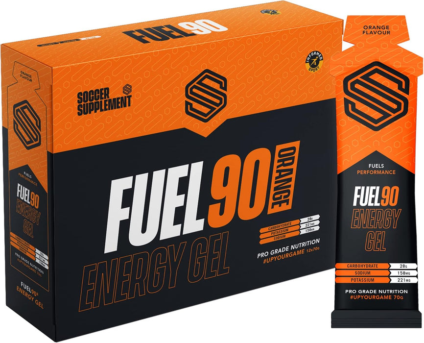 Soccer Supplement Fuel90  Energy Gel 12x70g