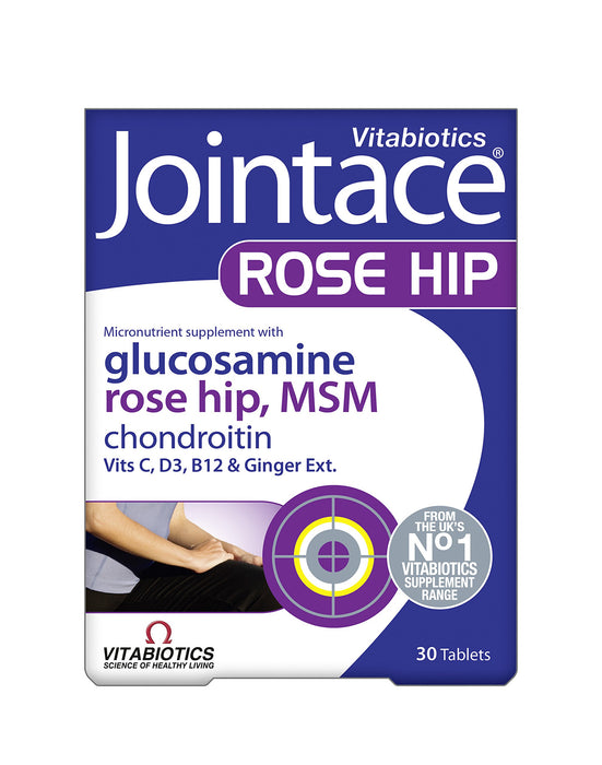 Vitabiotics Jointace Rosehip Msm Glucose And Chondroitin Tablets - 30x61g - Joint Care at MySupplementShop by Vitabiotics