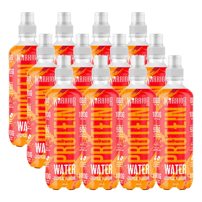 Warrior Protein Water 12 x 500ml - Sports & Energy Drink Mixes at MySupplementShop by Warrior