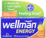 Vitabiotics Wellman Energy Natural Orange Flavour Effervescent 10 Tablets - Men at MySupplementShop by Vitabiotics