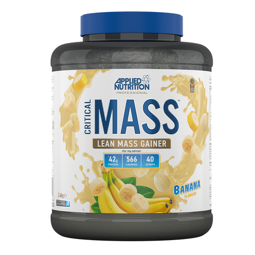 Applied Nutrition Critical Mass Professional 2.4kg - 16 Servings - Banana - Weight Gainers & Carbs at MySupplementShop by Applied Nutrition