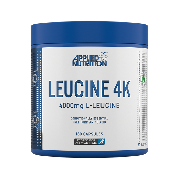 Applied Nutrition Leucine 4K 180 Capsules 30 Servings - Amino Acids and BCAAs at MySupplementShop by Applied Nutrition