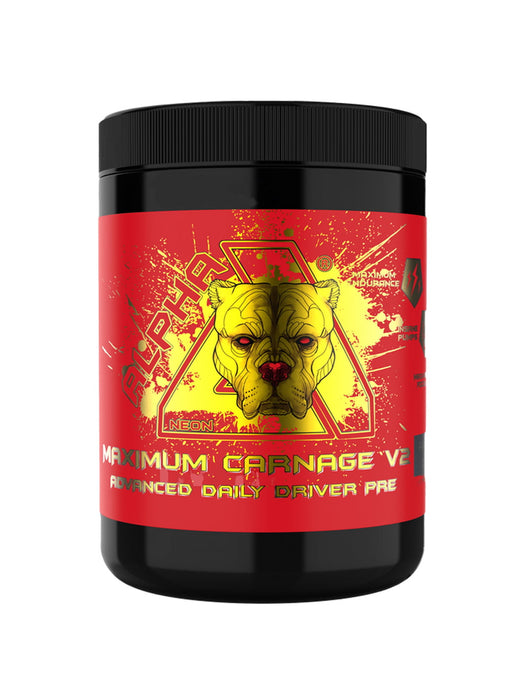 Alpha Neon Maximum Carnage V2 450g - Sports Nutrition at MySupplementShop by Alpha Neon