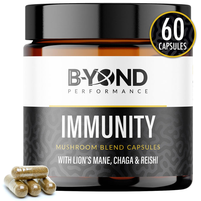 BYOND PERFORMANCE Immunity Mushroom Capsules 60 Caps