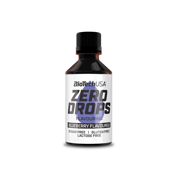 BioTechUSA Zero Drops, Cookies &amp; Cream – 50 ml.