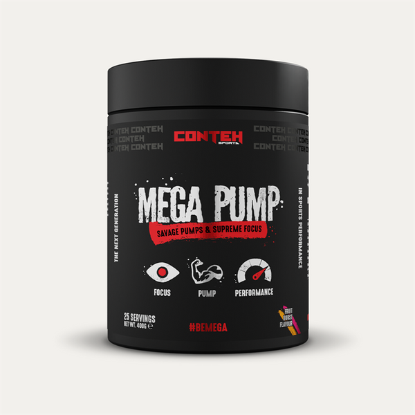 Conteh Sports Mega Pump 400g Fruit Burst | Premium Sports Nutrition at MySupplementShop.co.uk