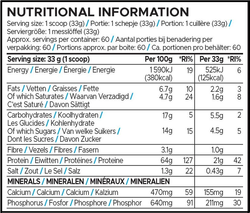 USN Whey+ Protein 2kg Vanille