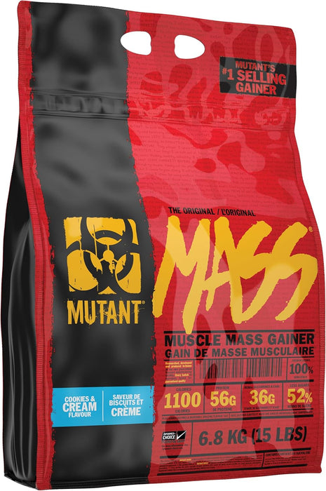 MUTANT Mass Weight Gainer Protein Powder 6.8kg - Weight Gainers & Carbs at MySupplementShop by Mutant