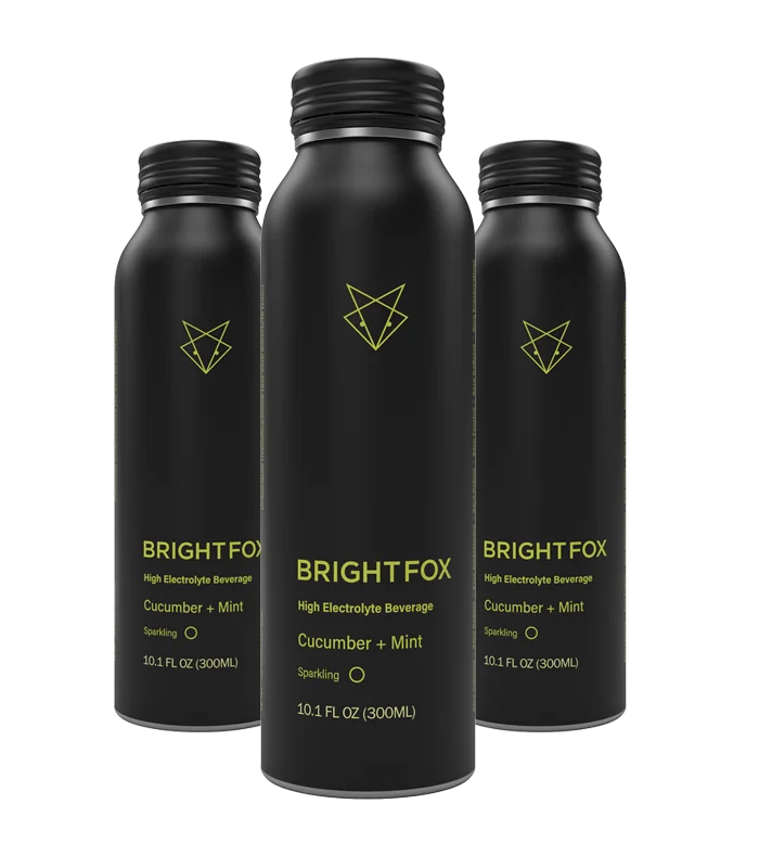 BRIGHTFOX Sparkling Electrolyte Beverage 12x300ml