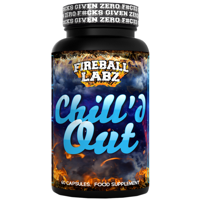 Fireball Labz Chill'd Out 60Caps - Supplements at MySupplementShop by Fireball Labz