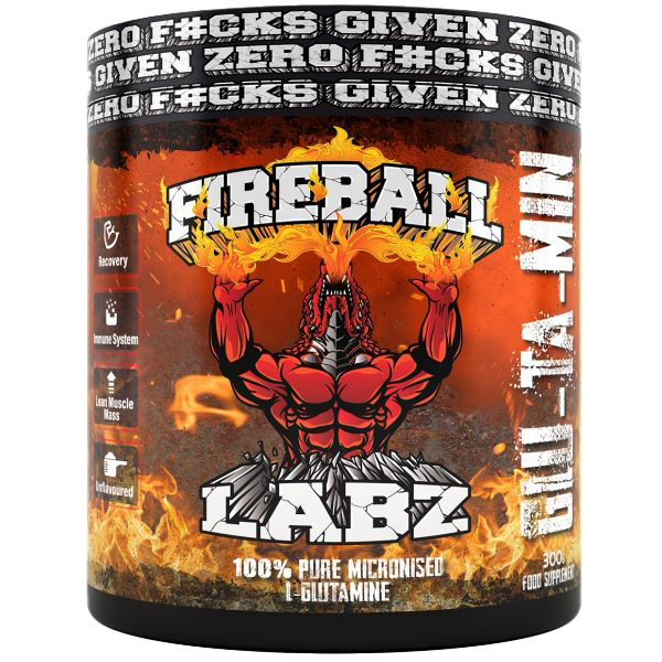 Fireball Labz Glu-Ta-Min 300g Punch aux fruits