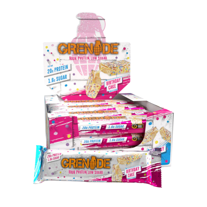 Grenade High Protein Low Sugar Bar 12 x 60g