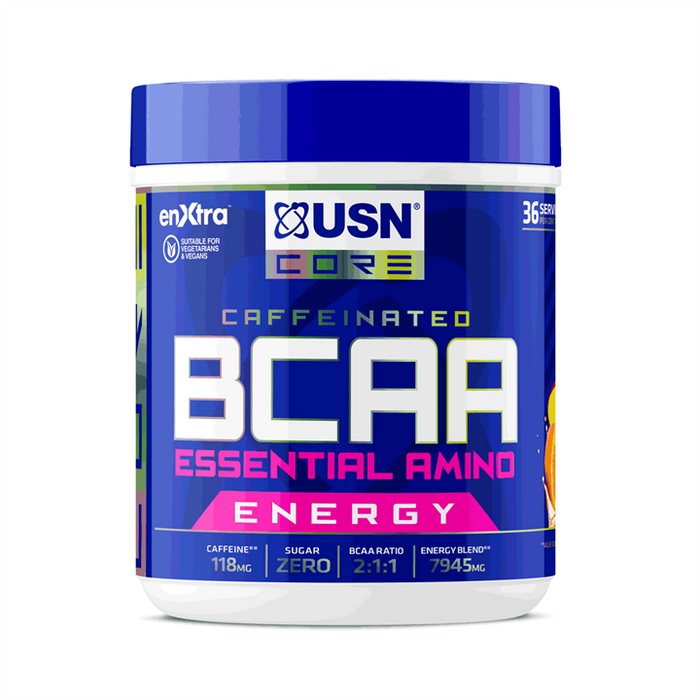 USN BCAA Power Punch Energy 400g (Caffeinated) - Sports Nutrition at MySupplementShop by USN