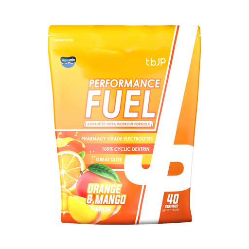 Trained By JP Performance Fuel Intra Workout 1kg  (40 Servings) - Orange & Mango - Sports Supplements at MySupplementShop by Trained By JP