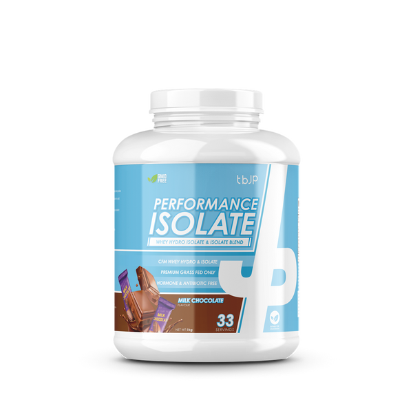 Trained By JP Performance Isolate 1kg Milk Chocolate Best Value Flavored Drink Concentrate at MYSUPPLEMENTSHOP.co.uk