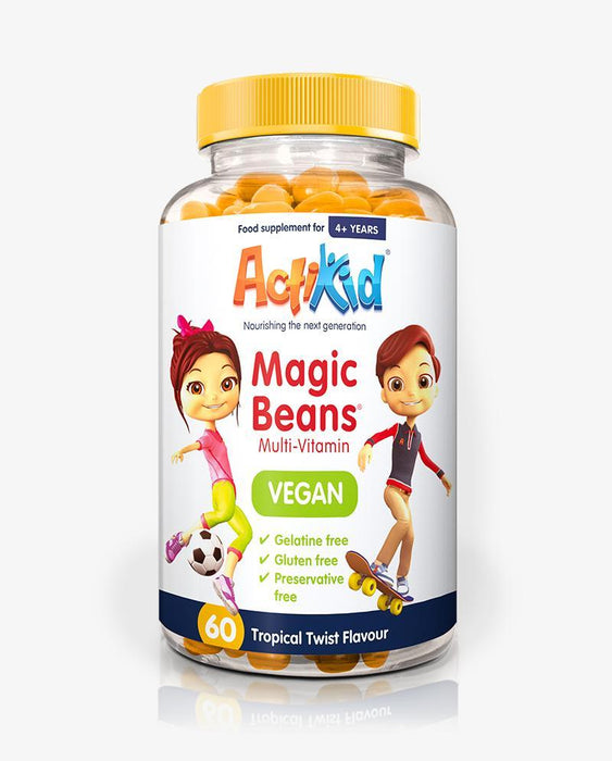 Actikid Magic Beans Multi-Vitamin 60 Gummies