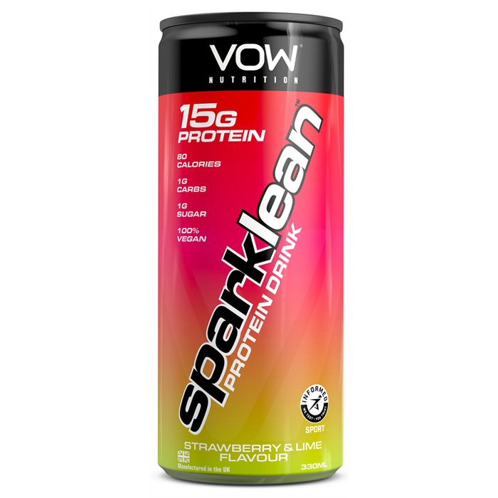 VOW Nutrition Sparklean Protein Drink 12x330ml