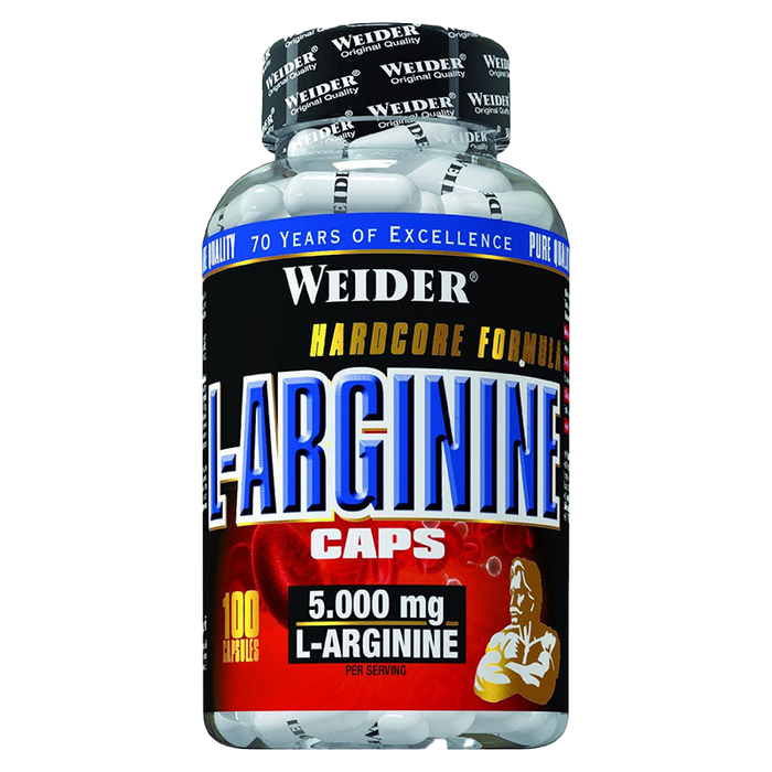 Weider L-Arginin-Kapseln – 100 Kapseln