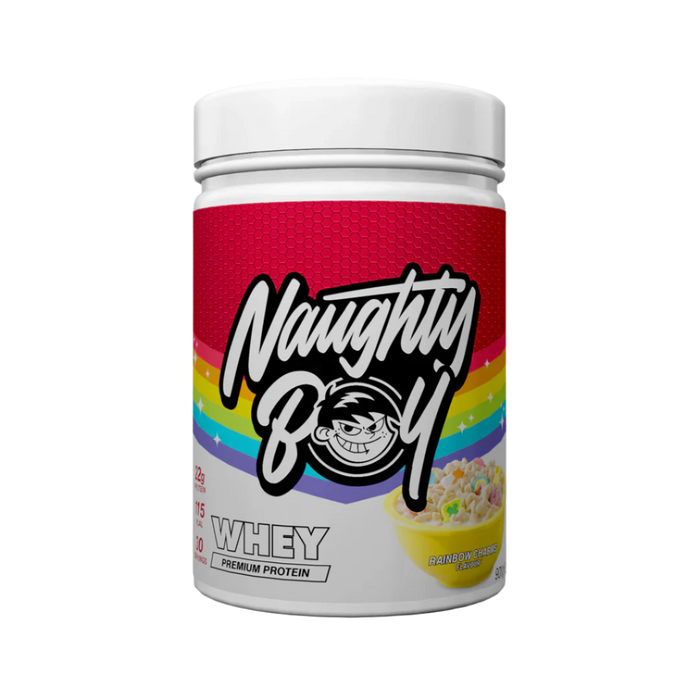 Naughty Boy Advanced Whey Protein 900g - 30 Servings (Multiple Flavours Available) - Rainbow Charms - Whey Protein at MySupplementShop by Naughty Boy