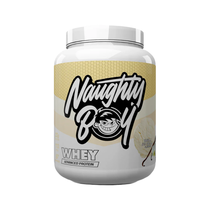 NaughtyBoy Advanced Whey Protein 2kg- 67 Servings (Multiple Flavours Available)