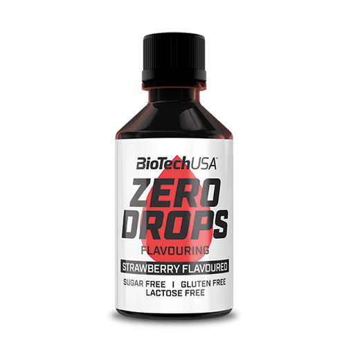 BioTechUSA Zero Drops, Cookies &amp; Cream – 50 ml.