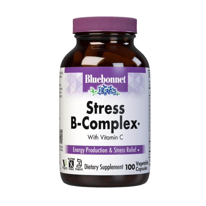 Bluebonnet Stress B-Complex 100 Vegetable Capsules