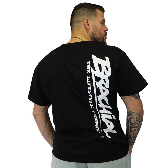 Brachial T-shirt Lightweight Black - Large - T-Shirt at MySupplementShop by Brachial The Lifestyle Company