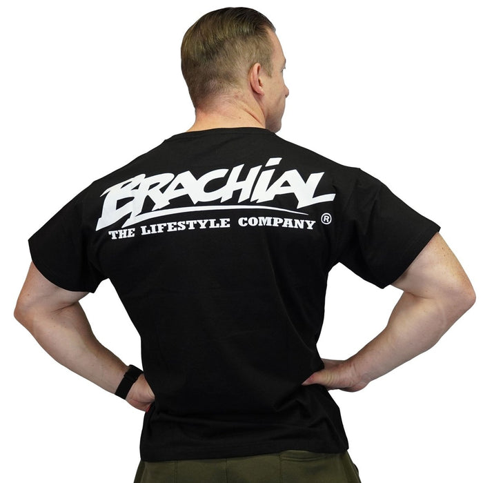 Brachial T-shirt Sky Black - T-Shirt at MySupplementShop by Brachial The Lifestyle Company