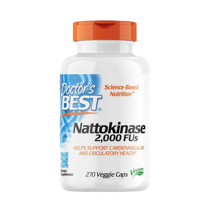 Doctor's Best Nattokinase 2,000 FUs 270 Veggie Capsules